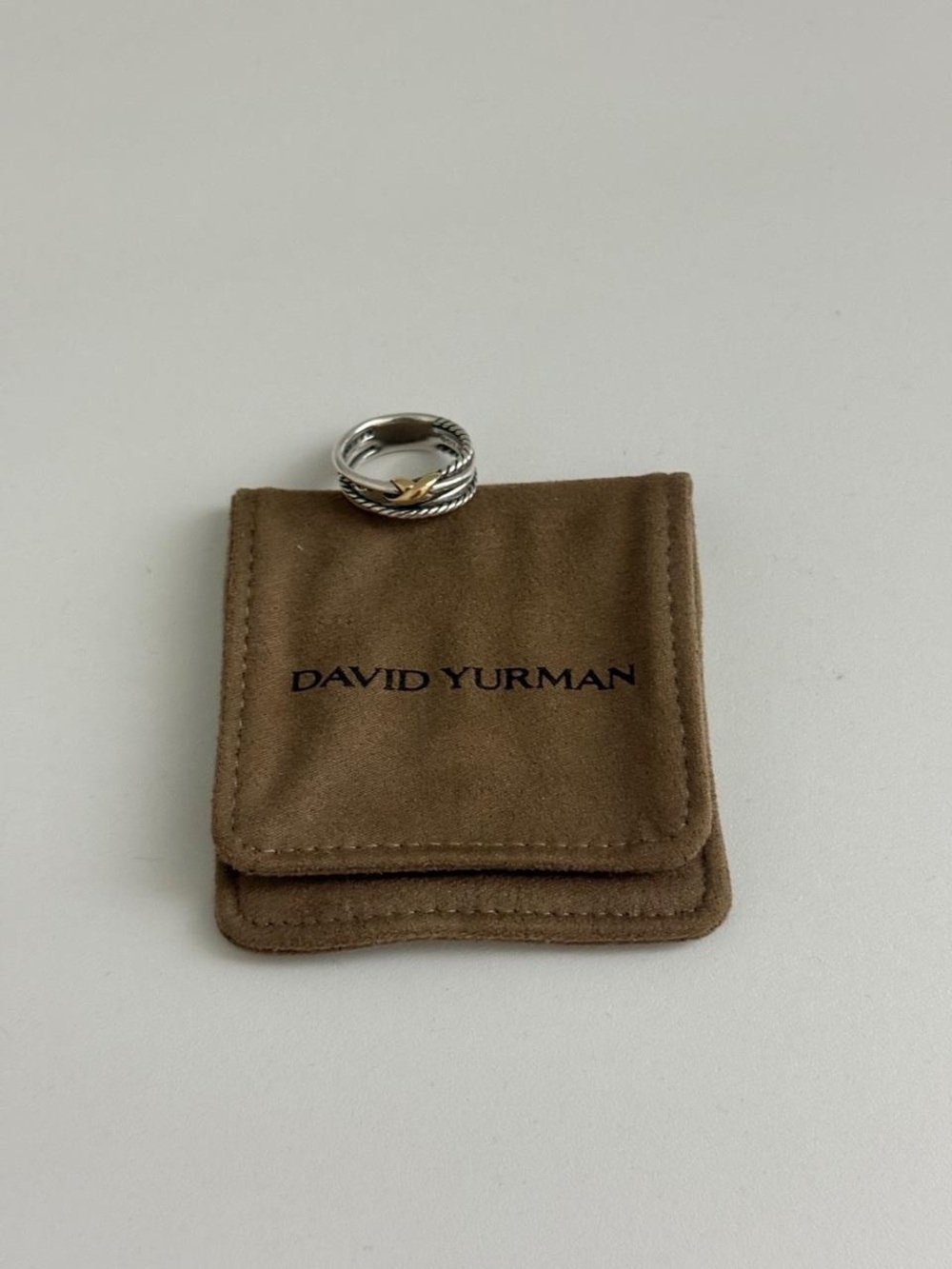 DAVID YURMAN X Crossover Band Ring (Size 6)